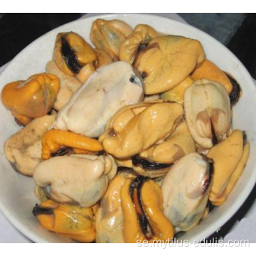 Tillagning av frysta musslor